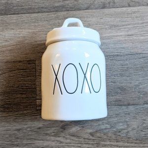 New Rae Dunn XOXO Valentine's Canister Container Jar